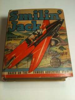 1939 Smilin Jack Wings Over The Pacific Big Little Book  