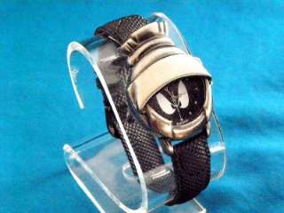   BROS BY ARMITRON MARVIN THE MARTIAN METAL HELMUT HEAD WATCH  