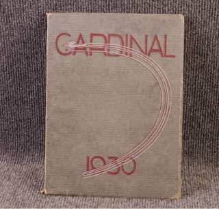 John Marshall High School The Cardinal of 1930 Yearbook  
