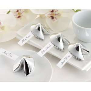 Wedding Favors Good Fortune Fortune Cookie Place Card Holder Set of 4