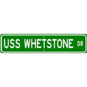  USS WHETSTONE LSD 27 Street Sign   Navy