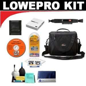  Lowepro Nova 3 AW Camera Bag (Black) + Deluxe DB ROTH 