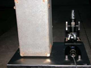 Leitz Microscope Graf Apsco W/Case Original Objectives  