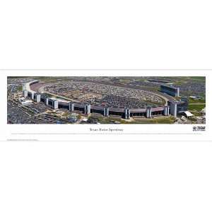 Blakeway Panoramas Texas Motor Speedway Framed Panoramic Print  