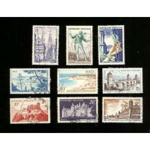  Lot of France (9) Stamps 