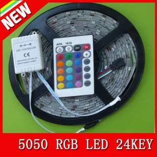 500CM RGB Led strip light waterproof with Controller 12V LED rope 