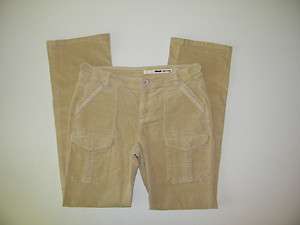 DKNY JEANS Khaki Corduroy Pants Size 8  