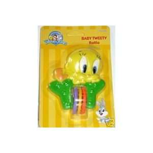   LOONEY TOONS Baby Tweety Rattle (Various color rattle) Toys & Games