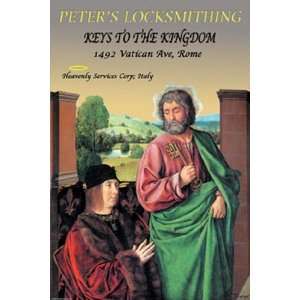Peters Locksmithing Keys to the Kingdom by Wilbur Pierce 12x18 