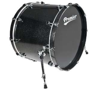   18x14 Inches Bass Drum, Drum Set (Black Sparkle) Musical Instruments