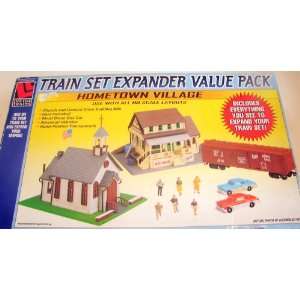  Life Like Trains Hometown Village Train Set Expander Pack 
