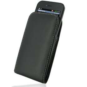  PDair V01 Black Leather Case for LG Optimus SOL E730 Electronics