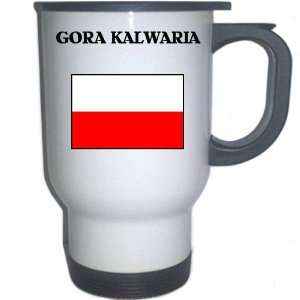  Poland   GORA KALWARIA White Stainless Steel Mug 