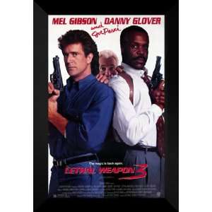  Lethal Weapon 3 27x40 FRAMED Movie Poster   Style A