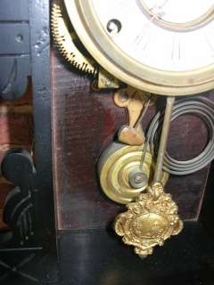 Antique Kroeber Wasp Model Mantel Parlor Kitchen Clock   
