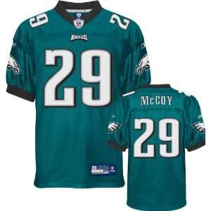 LeSean McCoy Jersey: Reebok Authentic Green #29 Philadelphia Eagles 