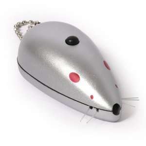  Silver Mouse Laserbeam Cat Toy  
