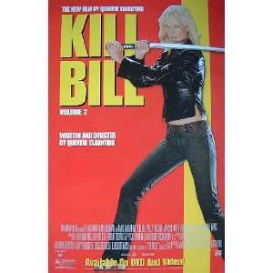  Kill Bill Volume 2   Original Promotional Poster   26 x 40 