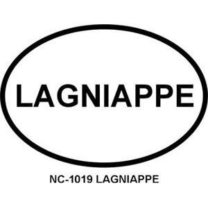  LAGNIAPPE Personalized Sticker