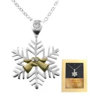  Angels Kiss Snowflake & Angel Toggle Bracelet Jewelry