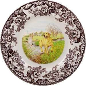   Hunting Dogs Dinner Plate(s) Yellow Labrador