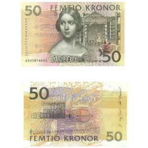  Sweden 1996 50 Kronor, Pick 62a 