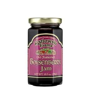 Kozlowski Farms Jam, Boysenberry, 10.5 Ounce (Pack of 6)  