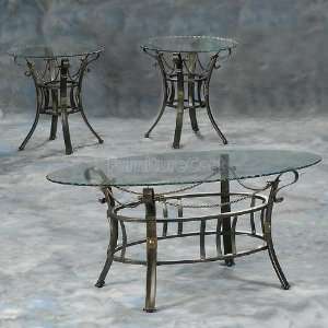 World Imports Parkway 3 Piece Occasional Table Set 55048