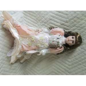  Porcelain Doll Pink victorian dress 