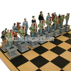  Civil War Theme Chess