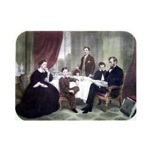  Family Of Abraham Lincoln    Print