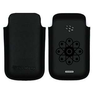  UFO flower on BlackBerry Leather Pocket Case Electronics
