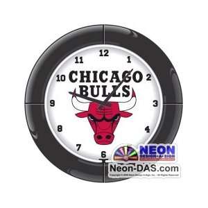  Chicago Bulls Neon Clock