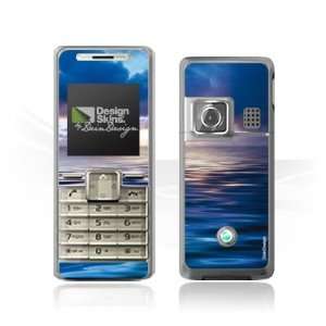  Design Skins for Sony Ericsson K200i   Deep Blue Design 