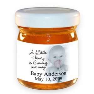 Baby Shower Honey Jar Favors  A Little Honey Baby Personalized Honey 