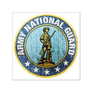  Small Poster Army National Guard Emblem 