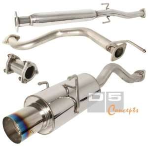  94 01 Acura Integra GSR 2DR Cat back Exhaust With Burn Tip 