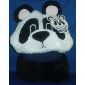  Cuddly Buddy Hooded Wrap Throw Black White Plush Panda 