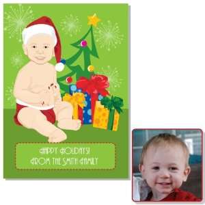  12013 B Santa Baby Christmas Cards: Home & Kitchen