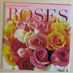  Roses 16 Month 2012 Calendar
