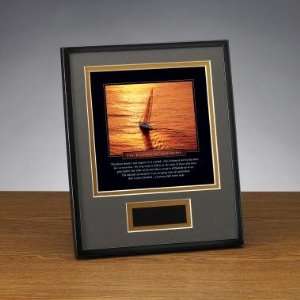   Successories Essence of Initiative Framed Award Musical Instruments