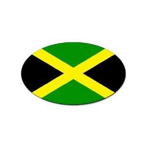  Jamaica Flag Oval Magnet