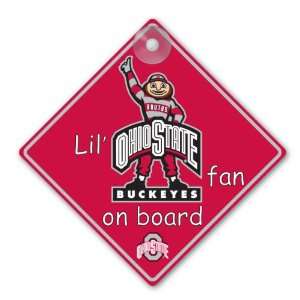  Ohio State Buckeyes Car Sign