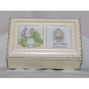  Precious Moments First Communion Girl Ivory Petite Music 
