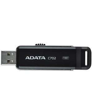  ADATA Superior C702 4GB USB 2.0 Flash Drive (Black 