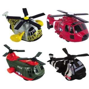  WowToyz   Mini Pullback Helicopter Assortment: Toys 