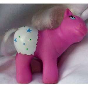  My Little Pony, Pink Pony 5 with White Real Hair 