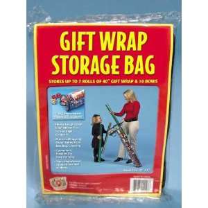  Gift Wrap & Bow Heavy Duty Vinyl Storage Bag 45 X 6 