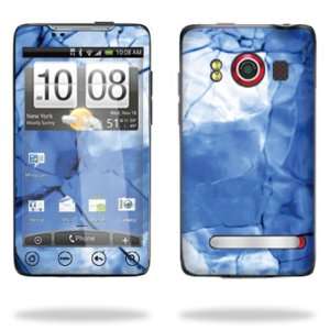   Skin Decal for HTC EVO 4G   Cracked Glass: Cell Phones & Accessories