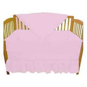  Solid Color Pink Portable Crib bedding: Baby